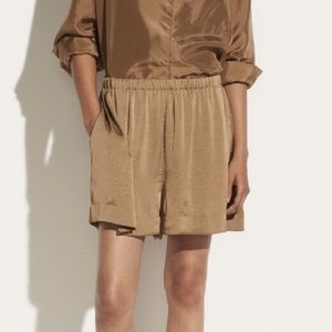 Vince Satin Pull On Short
